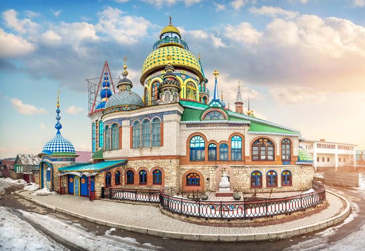 Автобус| Казань в зимнем убранстве
