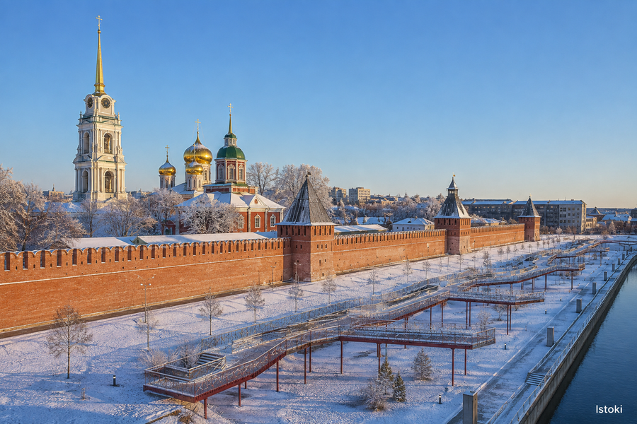 Пряничное путешествие по русским городам