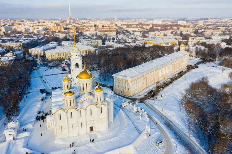 Автобус| Золотое кольцо в рождественских огнях