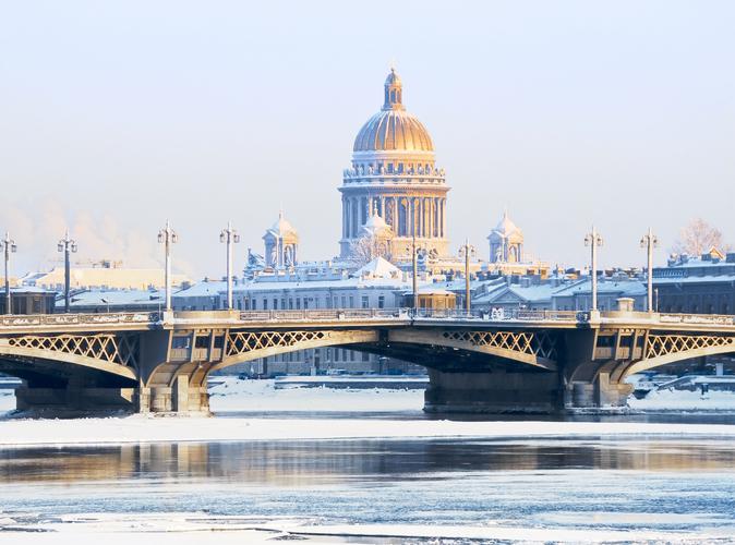 Зима в двух аккордах: Санкт-Петербург и Выборг