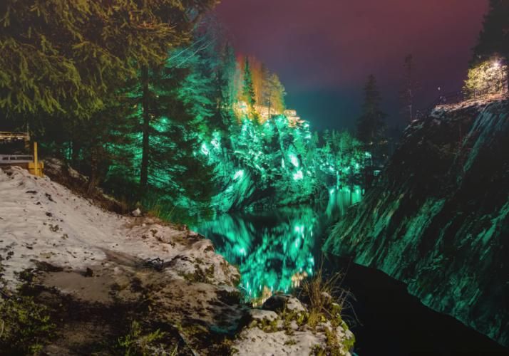 Карелия в снежных тайнах