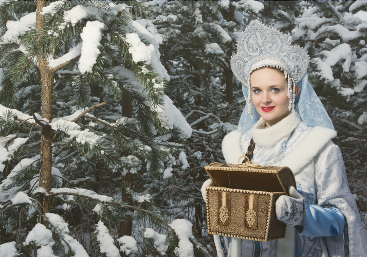 Зимняя сказка в стране уснувших Великанов