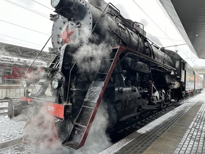 Новогодний Ретро-поезд в  Гусь-Хрустальный